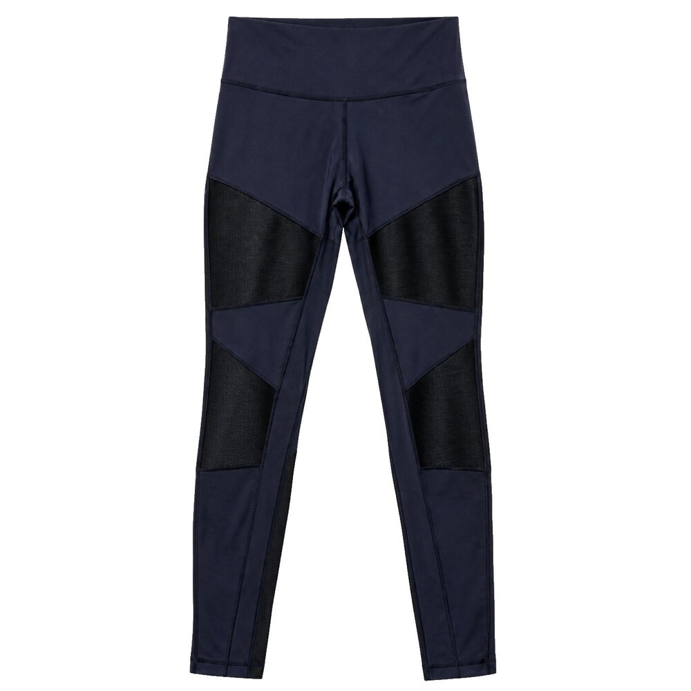 Reebok Speedwick Leggings XS Womens Black Mesh Panel High Rise Athletic Pant Run